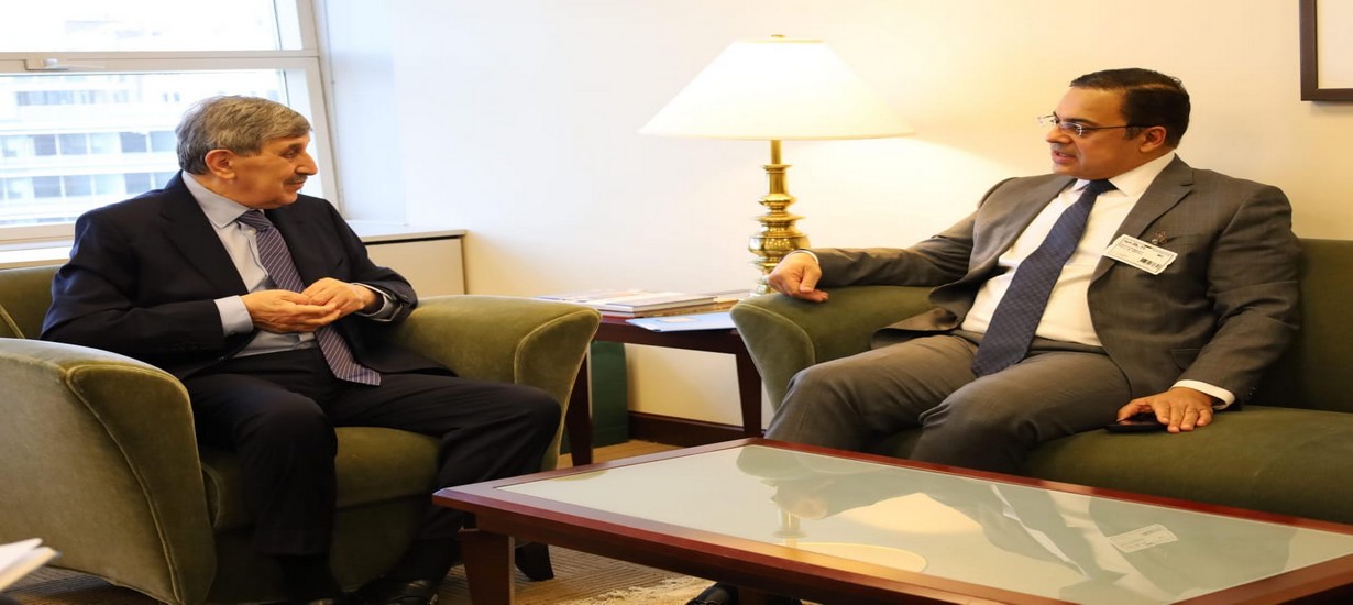 Washington, DC: Federal Minister for Economic Affairs, Ahad Cheema, in meeting with World Bank Executive Director Abdelhak Bedjaoui on 27th June, 2025